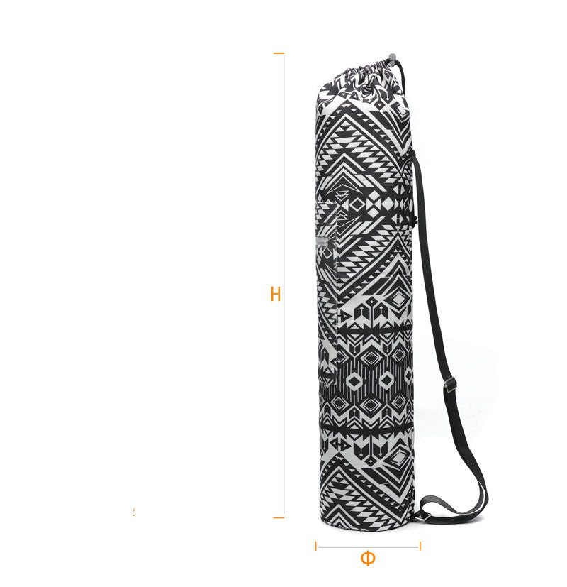 (Copy) Canvas Yoga Bag 6MM Yoga Mat Shoulder Bag