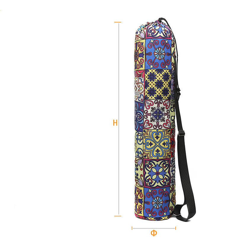 (Copy) Canvas Yoga Bag 6MM Yoga Mat Shoulder Bag