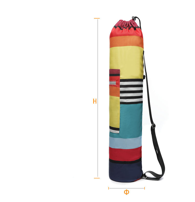 (Copy) Canvas Yoga Bag 6MM Yoga Mat Shoulder Bag