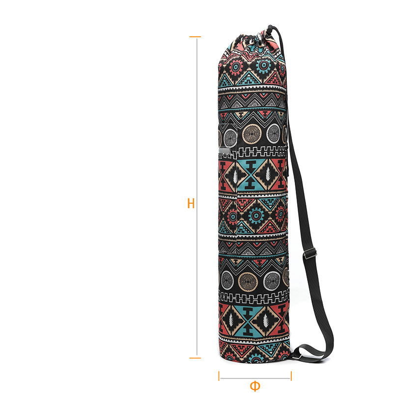 (Copy) Canvas Yoga Bag 6MM Yoga Mat Shoulder Bag